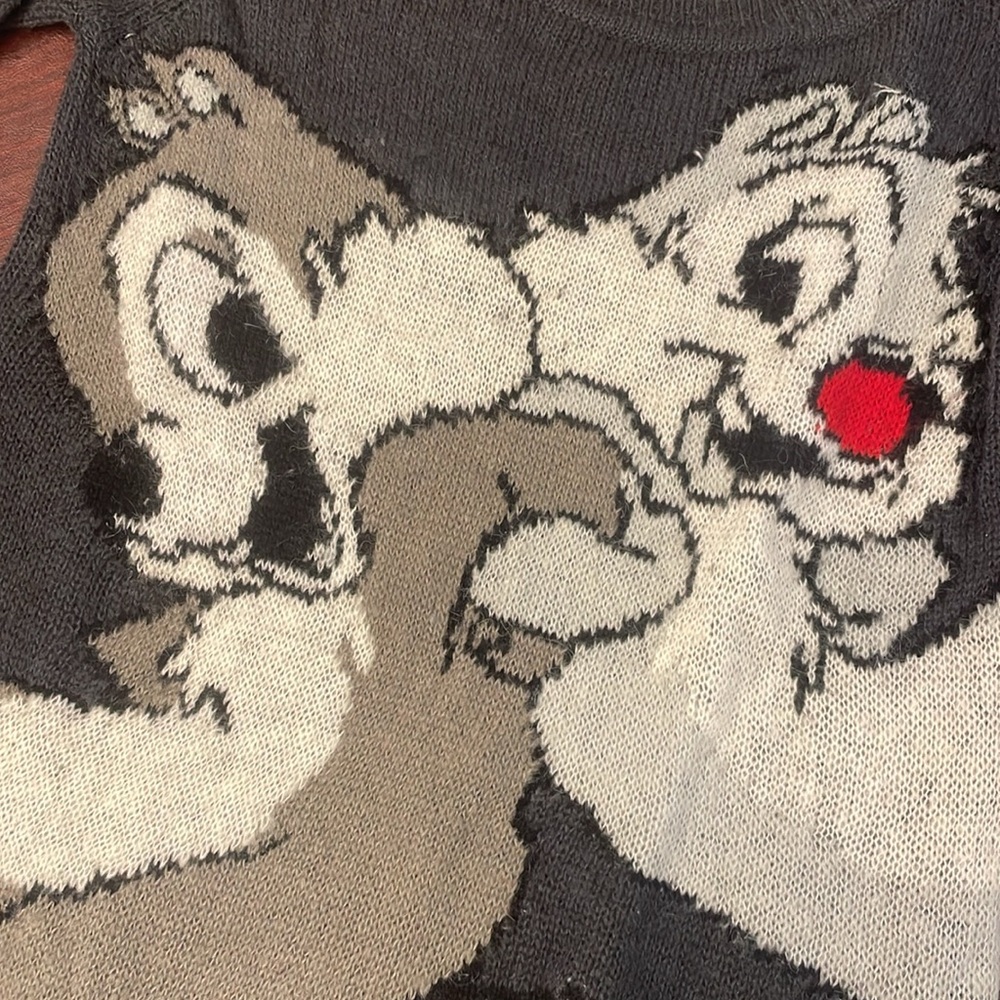 H&M + Disney Chip n Dale Sweater Tunic Oversized 8